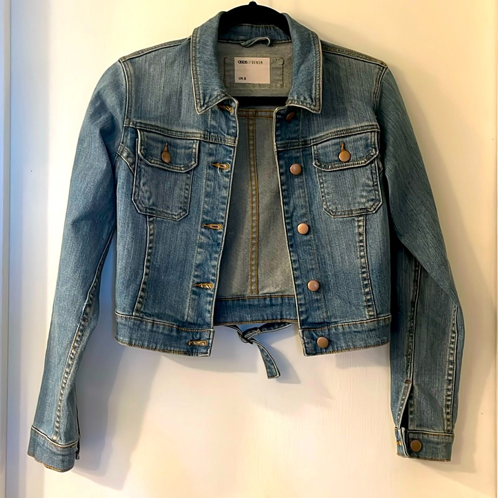 Blue Mid-wash Denim Jacket